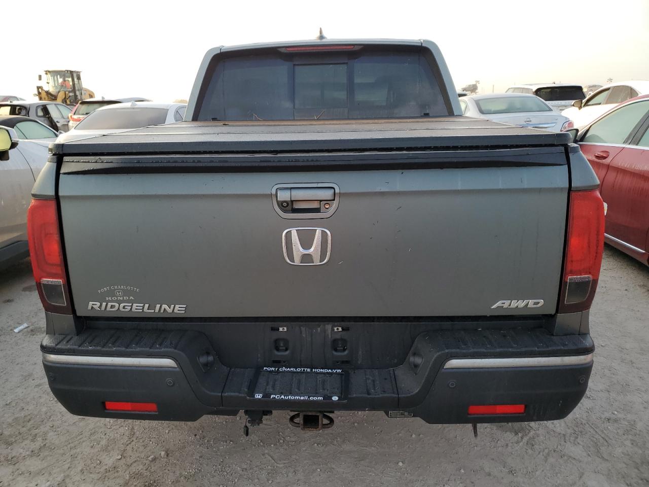 2017 Honda Ridgeline Rtl VIN: 5FPYK3F77HB038381 Lot: 74491904