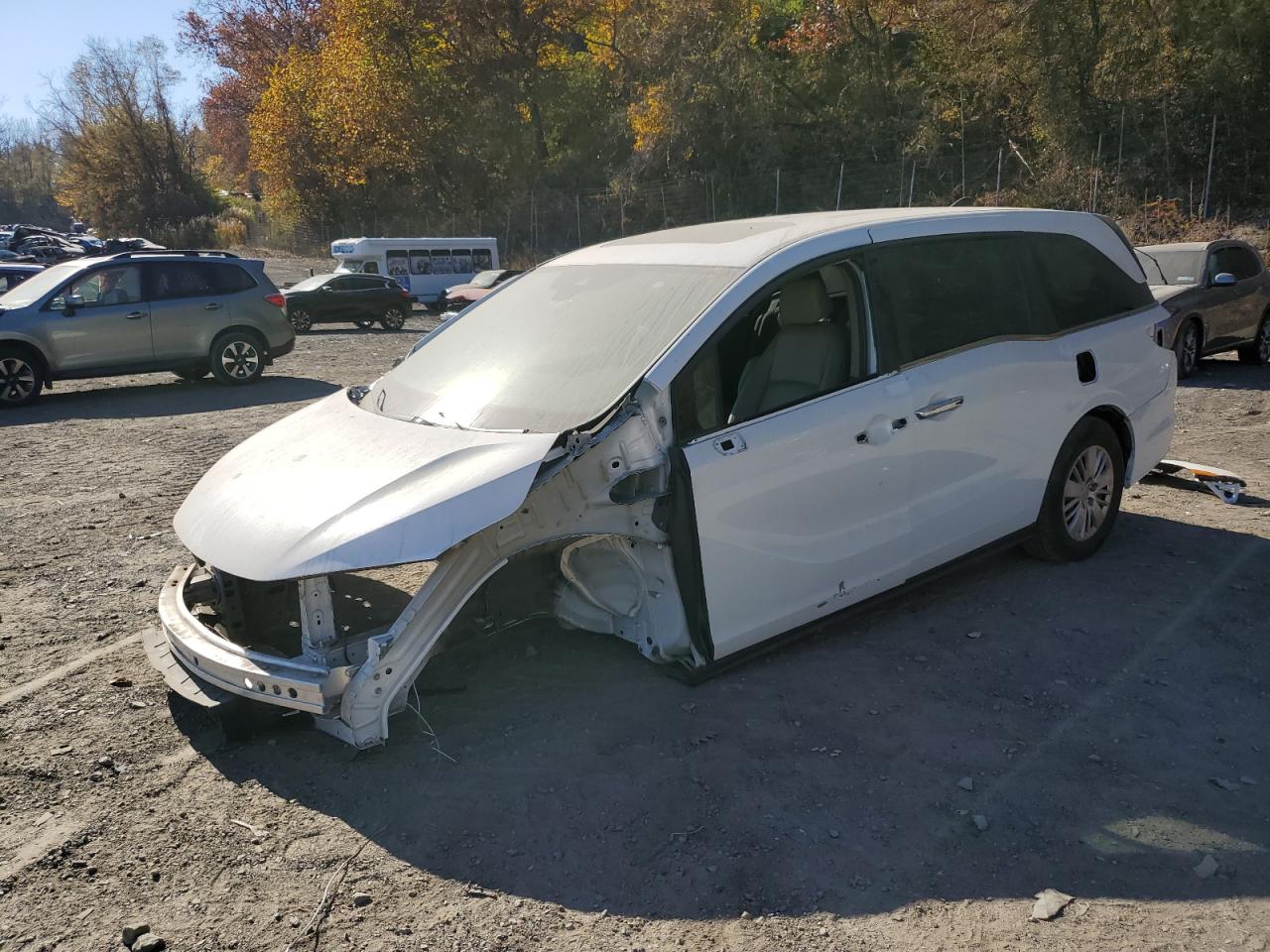 2021 Honda Odyssey Exl for Sale in Marlboro, NY - Stripped