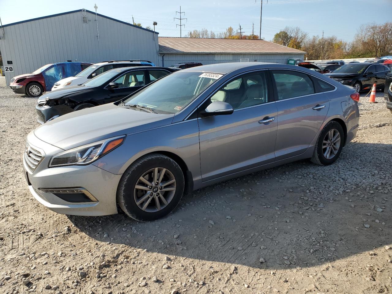 2015 Hyundai Sonata Eco VIN: 5NPE24AA9FH124987 Lot: 76383324