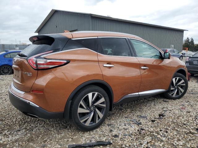  NISSAN MURANO 2017 Orange