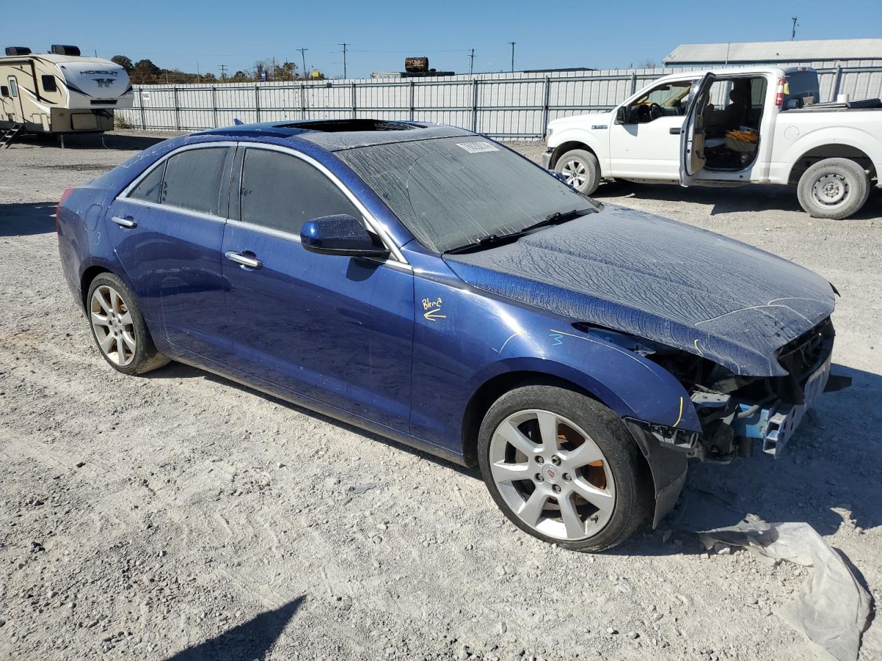 VIN 1G6AA5RX8D0134746 2013 CADILLAC ATS no.4