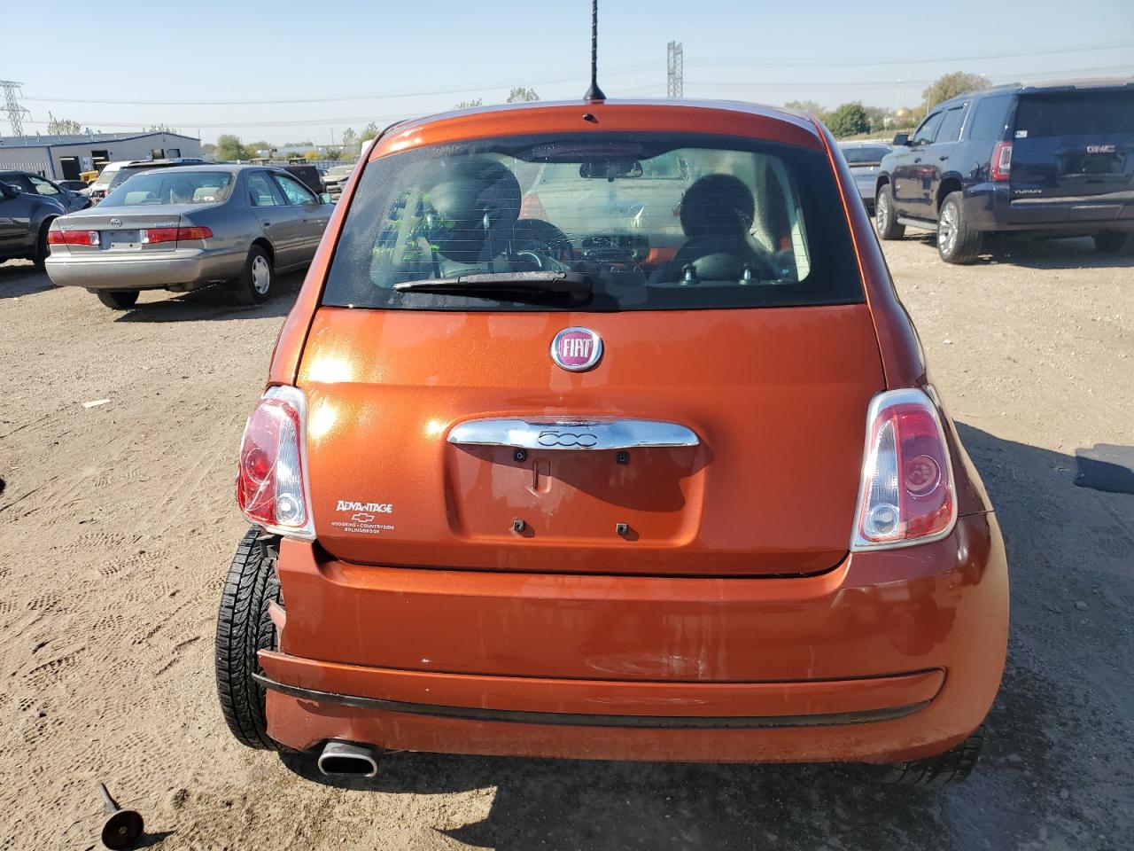 2015 Fiat 500 Pop VIN: 3C3CFFAR0FT652967 Lot: 75028654