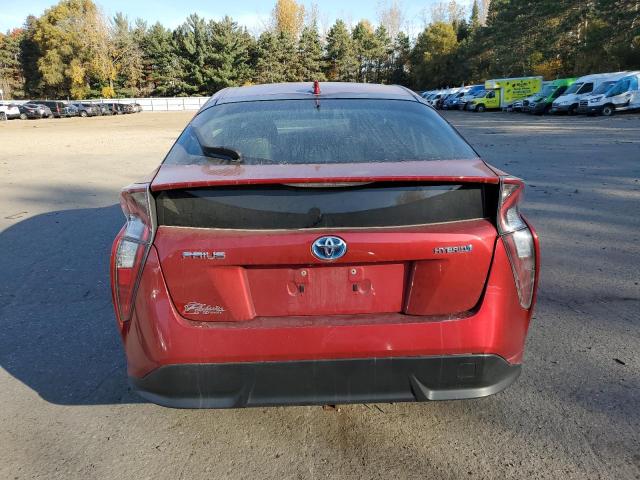  TOYOTA PRIUS 2016 Красный