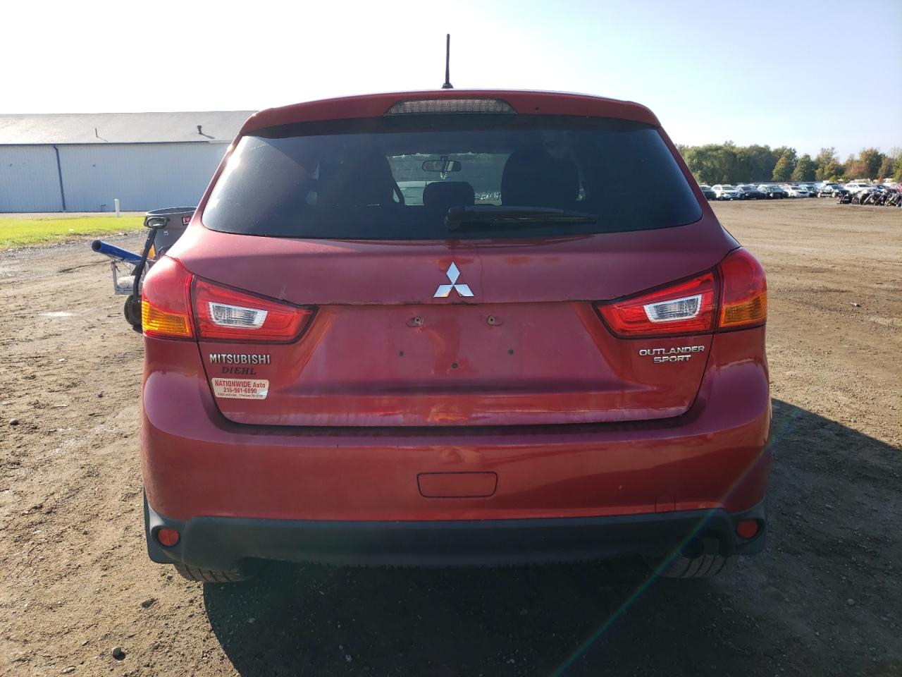 2015 Mitsubishi Outlander Sport Es VIN: 4A4AP3AU4FE017634 Lot: 76960014