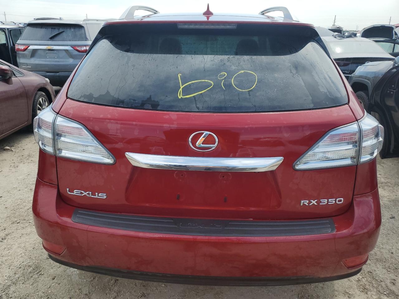 2010 Lexus Rx 350 VIN: 2T2BK1BA8AC013077 Lot: 74719144