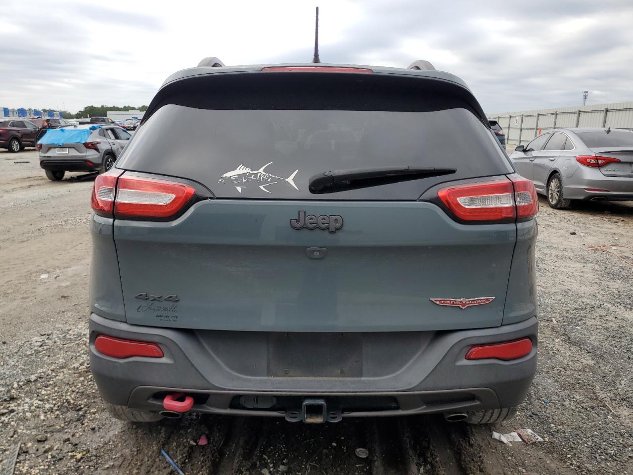 2015 Jeep Cherokee Trailhawk VIN: 1C4PJMBS3FW647256 Lot: 75558794