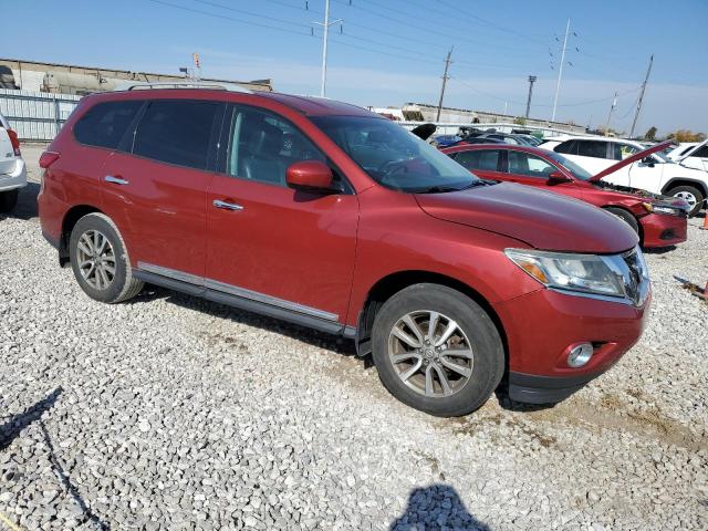  NISSAN PATHFINDER 2013 Красный