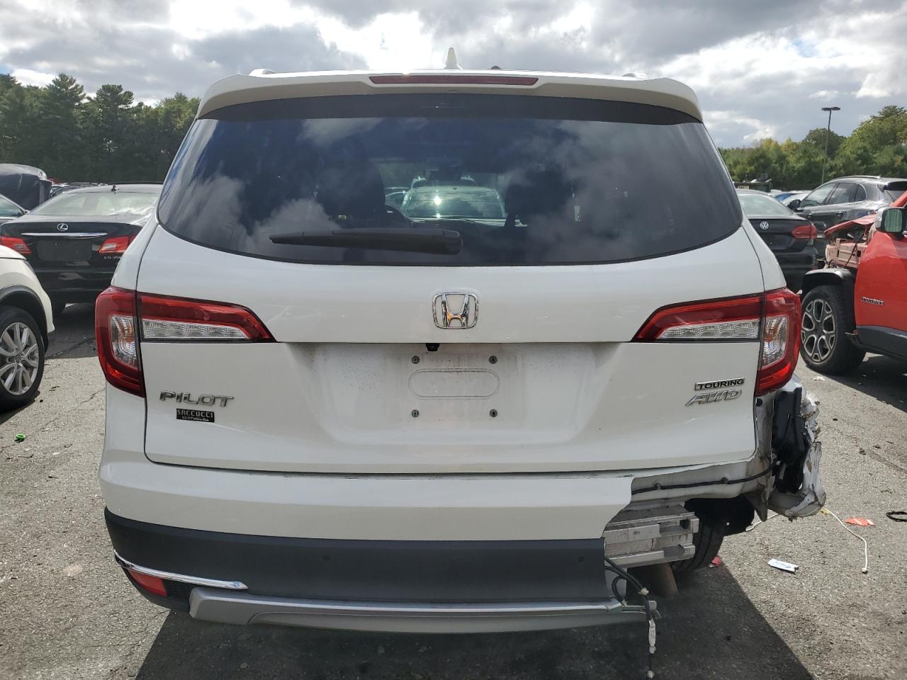 2019 Honda Pilot Touring VIN: 5FNYF6H94KB086005 Lot: 73100644