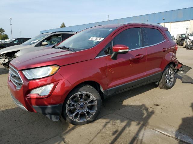  FORD ECOSPORT 2018 Red