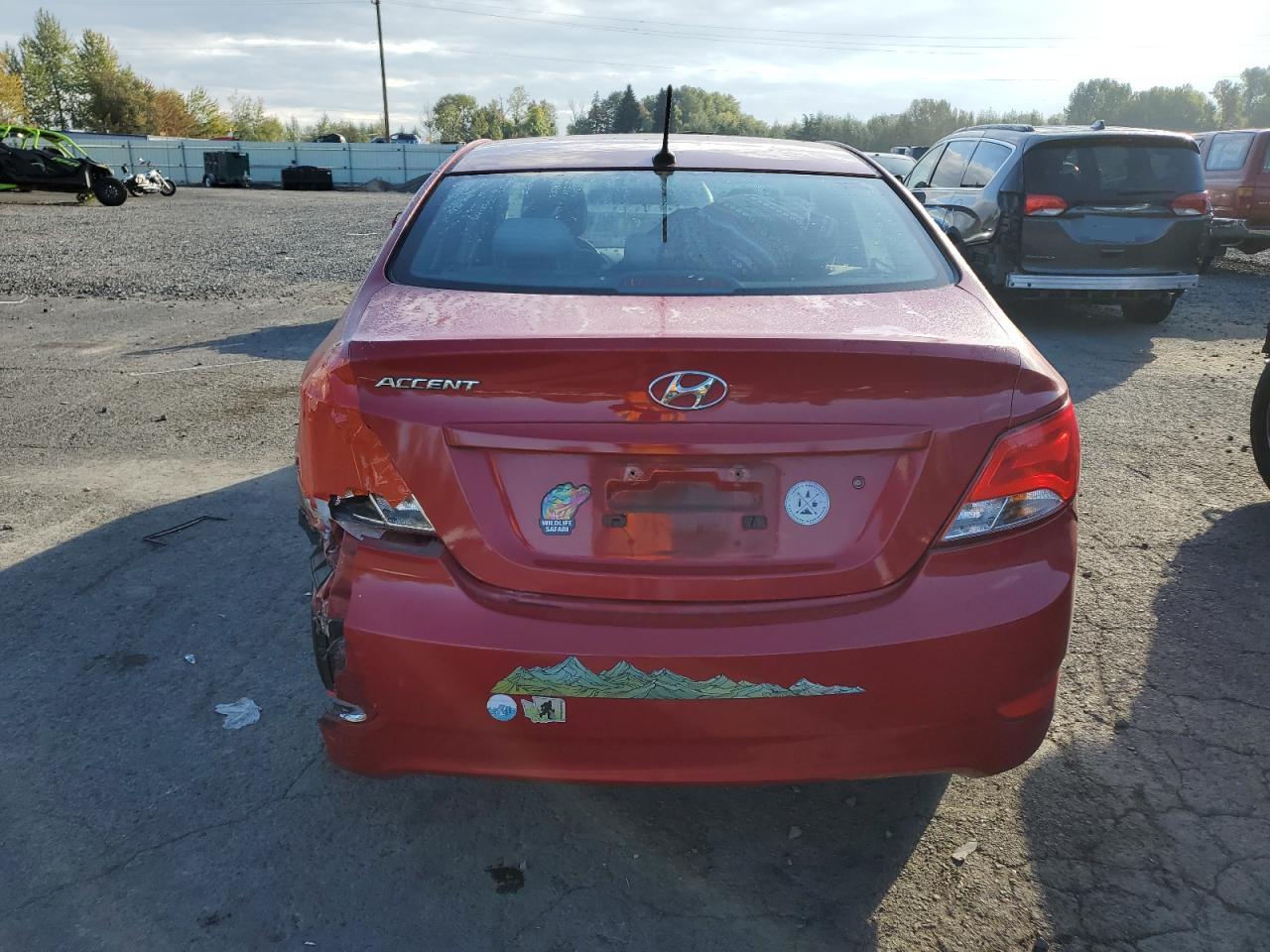 2017 Hyundai Accent Se VIN: KMHCT4AE5HU205349 Lot: 75366144