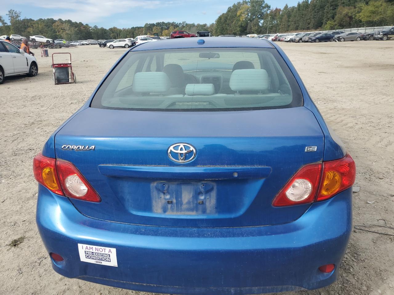 2010 Toyota Corolla Base VIN: 2T1BU4EE2AC310344 Lot: 75570354