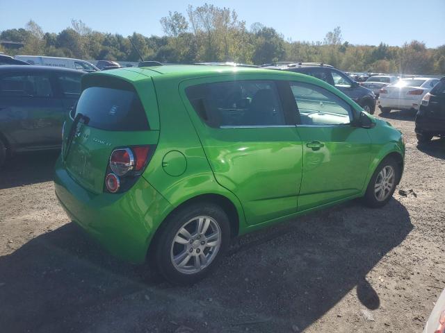 Hatchbacks CHEVROLET SONIC 2015 Green