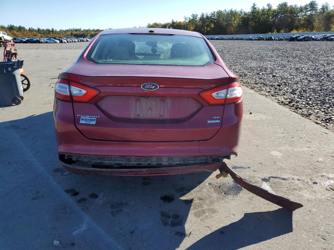 VIN 3FA6P0HD8GR221598 2016 FORD FUSION no.6