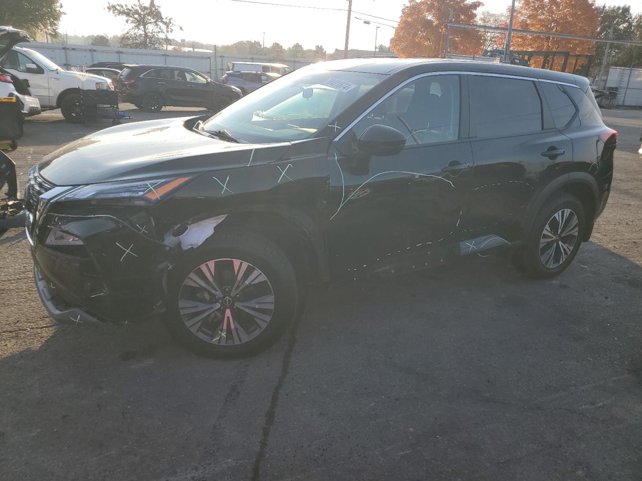 2022 Nissan Rogue Sv VIN: 5N1BT3BB5NC689423 Lot: 78421674