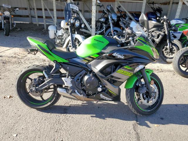  KAWASAKI EX650 F 2018 Зеленый