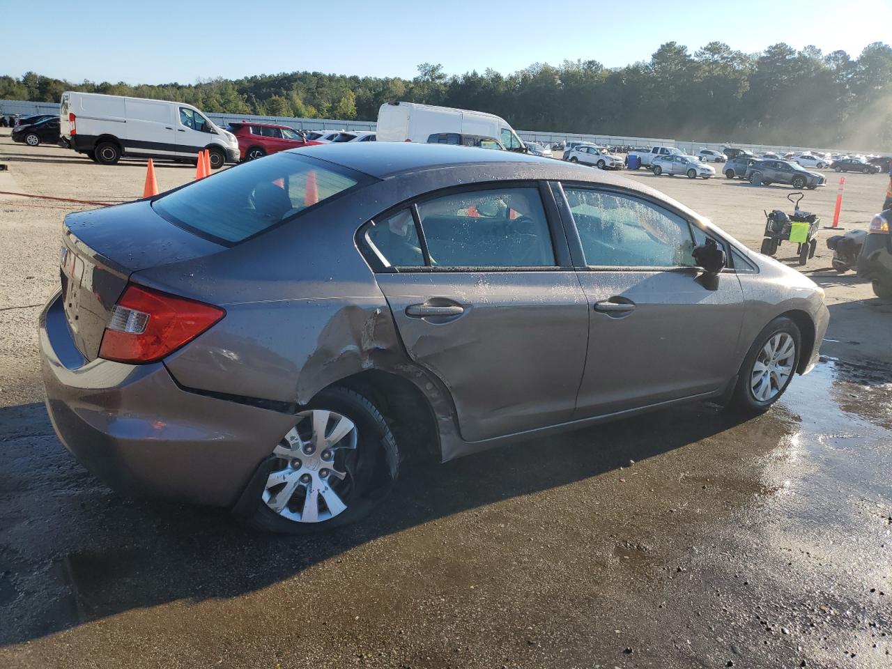 2012 Honda Civic Lx VIN: 2HGFB2F52CH582963 Lot: 73594664