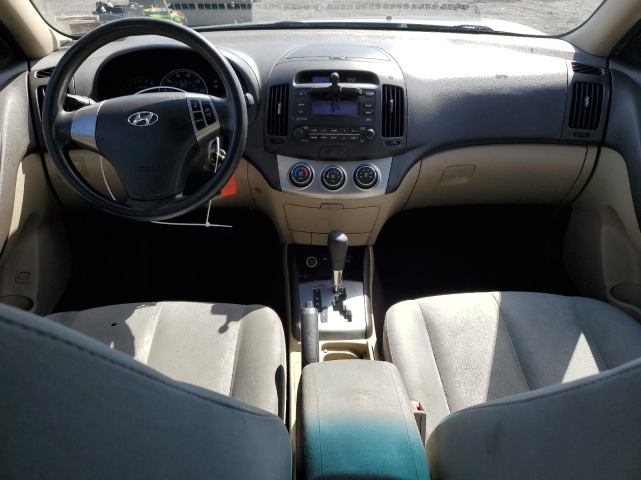 KMHDU4AD6AU142311 2010 Hyundai Elantra Blue