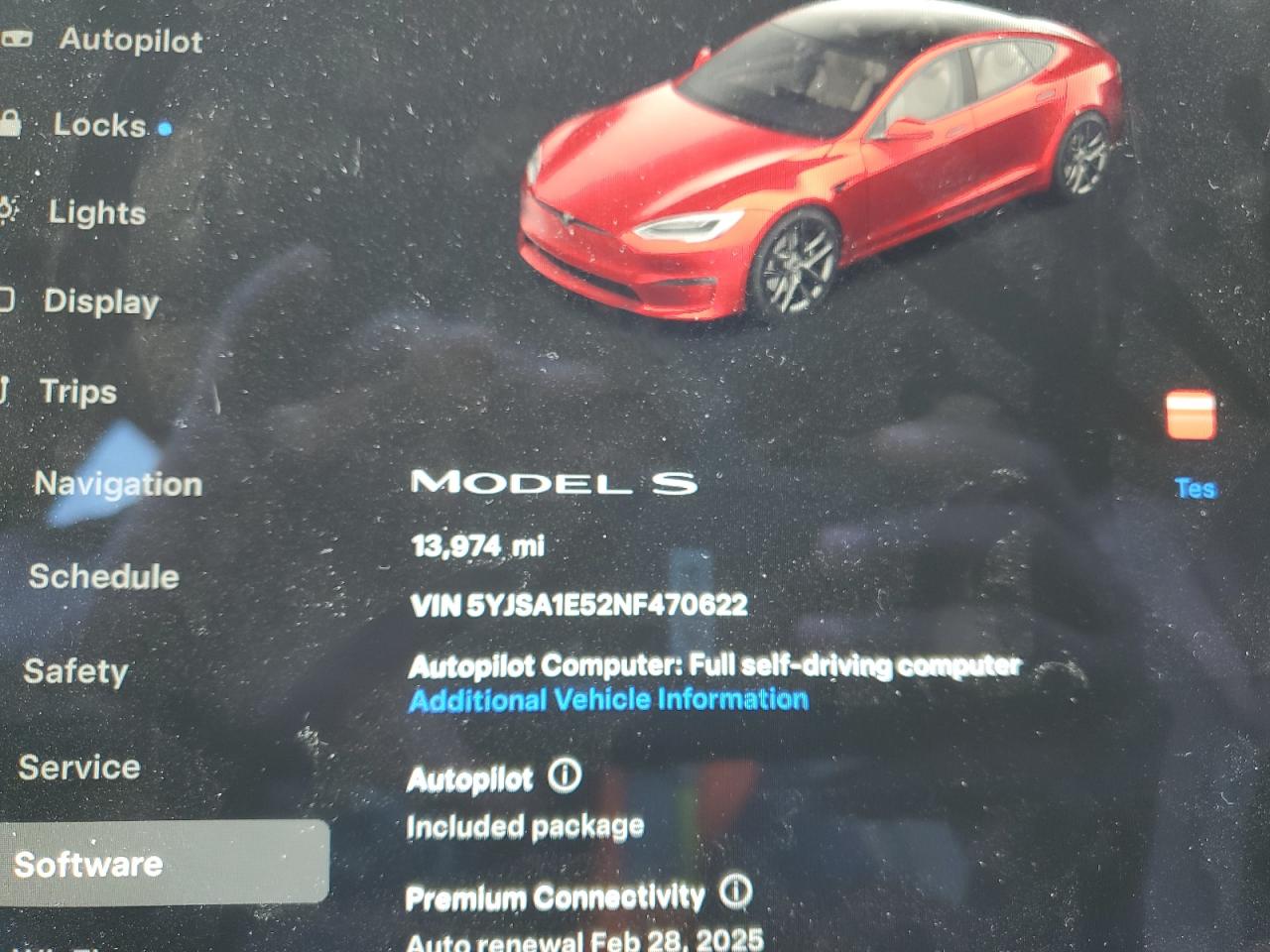 5YJSA1E52NF470622 2022 Tesla Model S