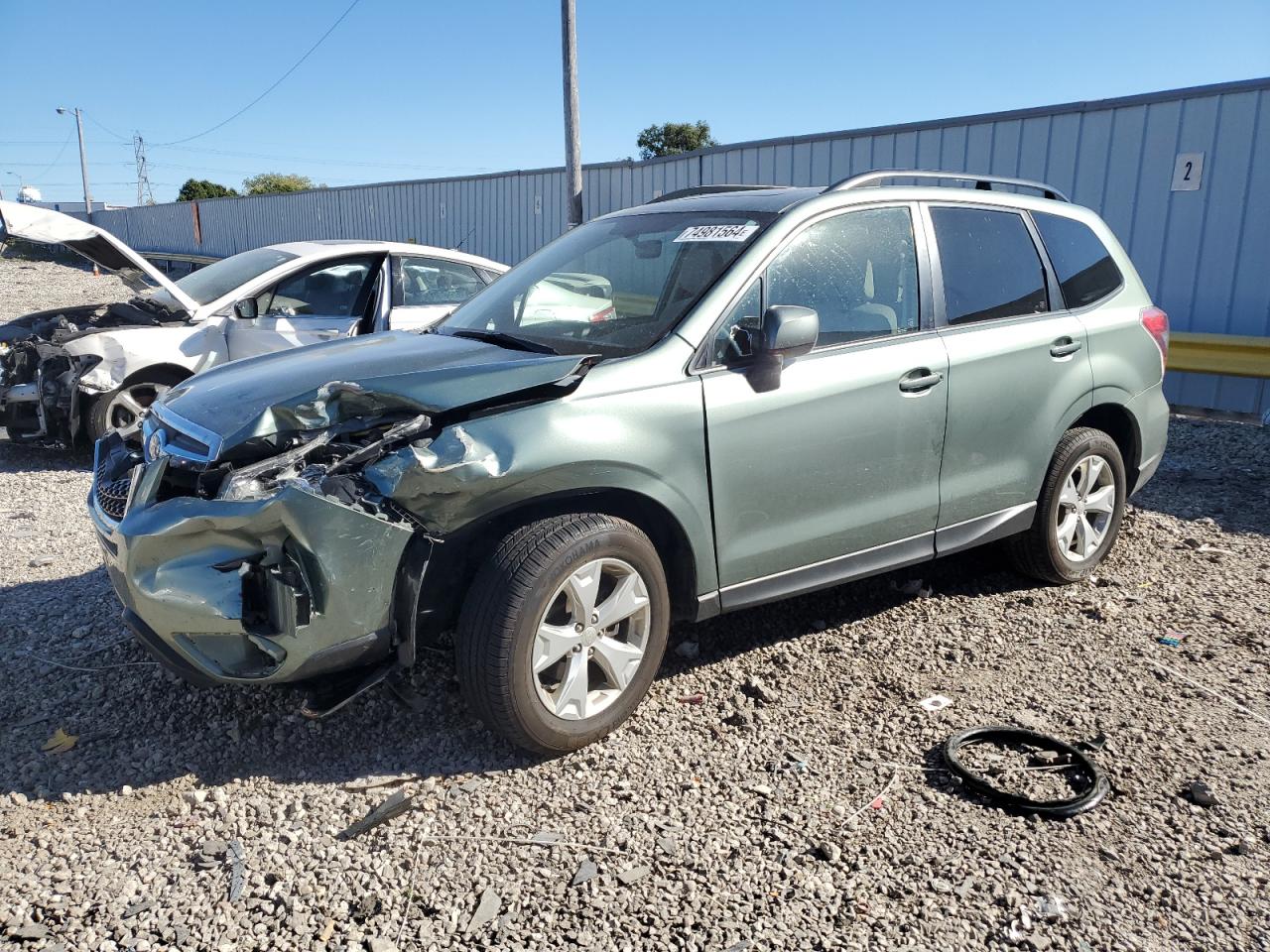 2016 Subaru Forester 2.5I Premium VIN: JF2SJADC6GH542832 Lot: 74981564