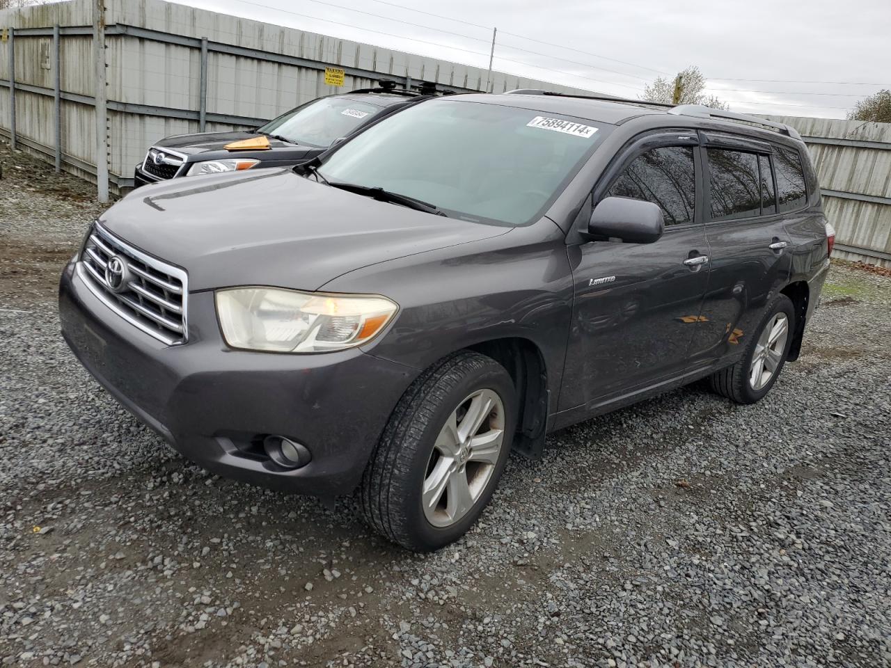 2008 Toyota Highlander Limited VIN: JTEES42A482059691 Lot: 75894114