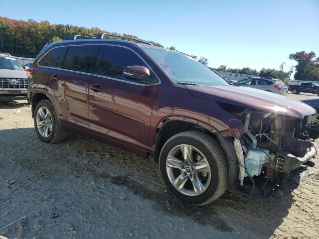  TOYOTA HIGHLANDER 2018 Бургунди