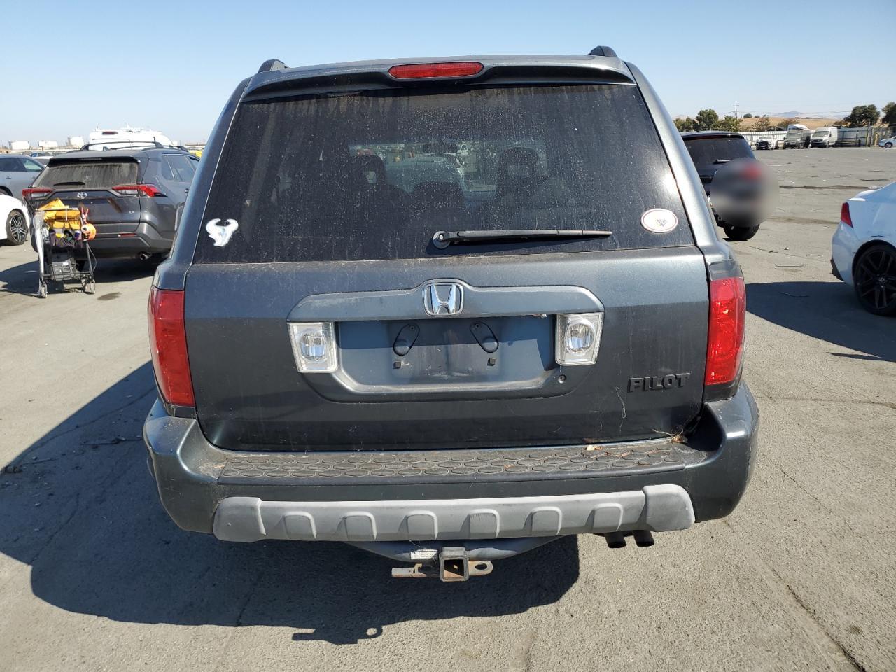 2005 Honda Pilot Exl VIN: 2HKYF18635H507002 Lot: 74153324