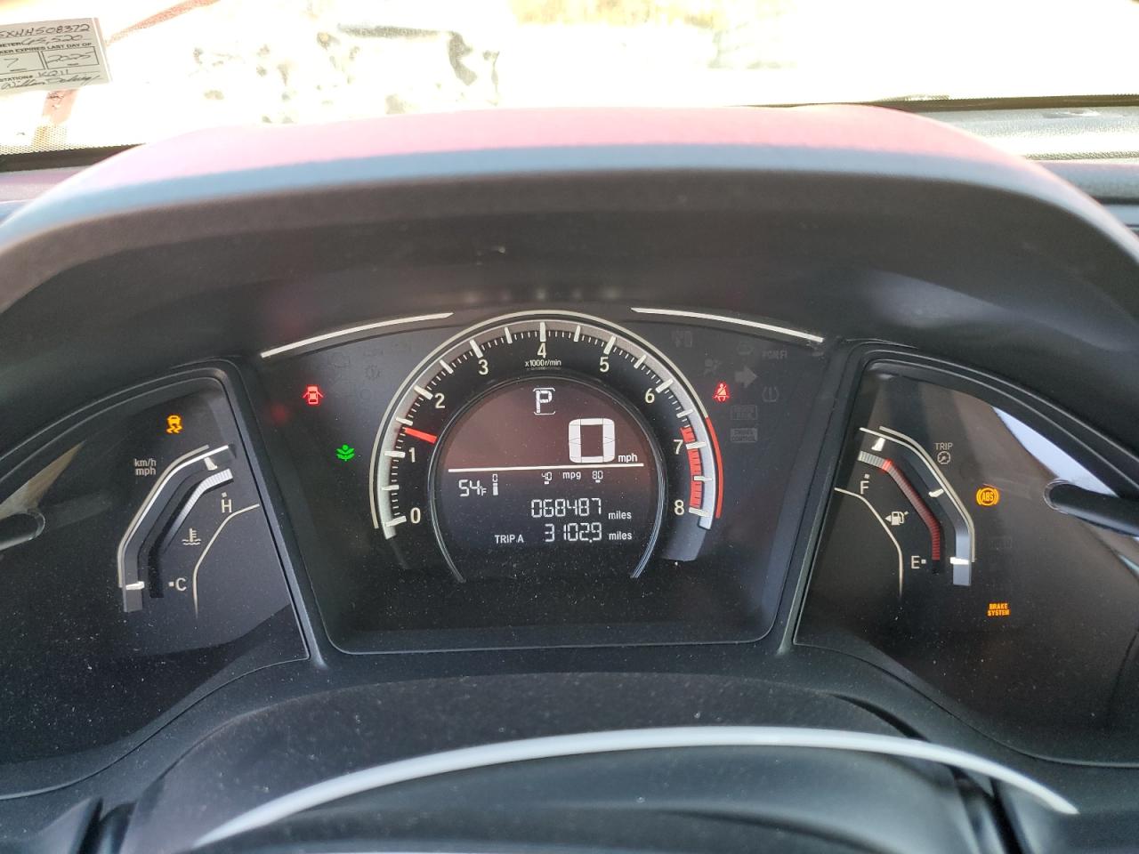 2HGFC2F5XHH508372 2017 Honda Civic Lx