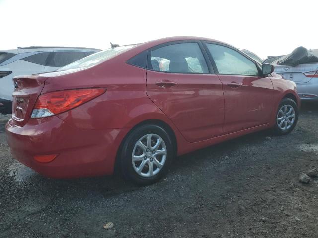  HYUNDAI ACCENT 2014 Червоний