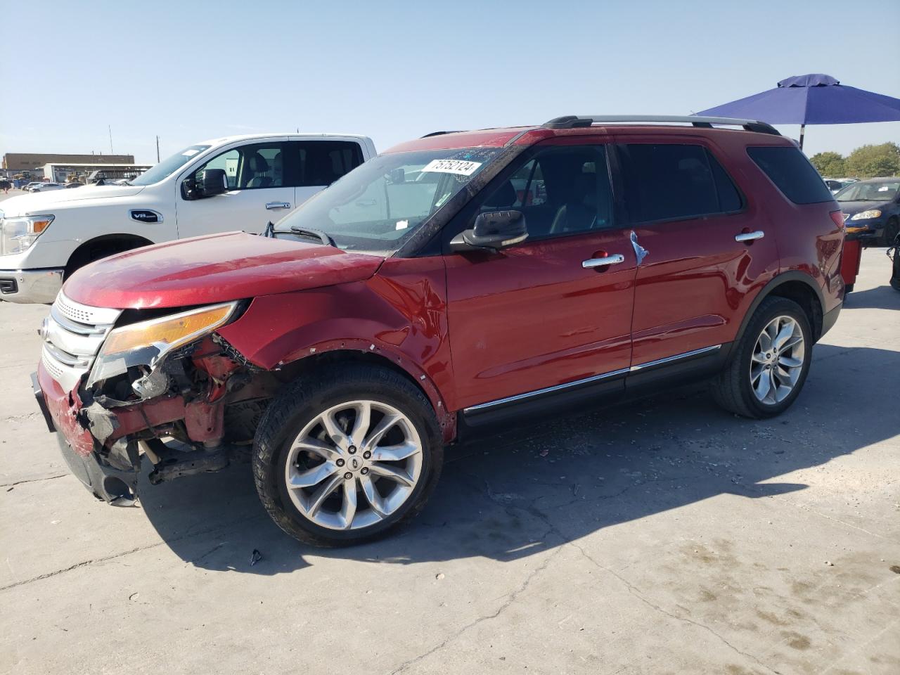 VIN 1FM5K7D80DGA07435 2013 FORD EXPLORER no.1