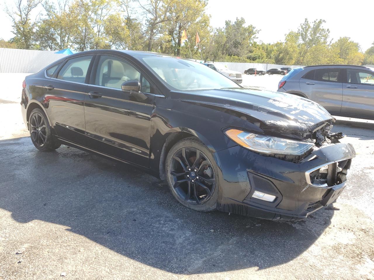 2019 Ford Fusion Se VIN: 3FA6P0HD7KR172399 Lot: 81907483