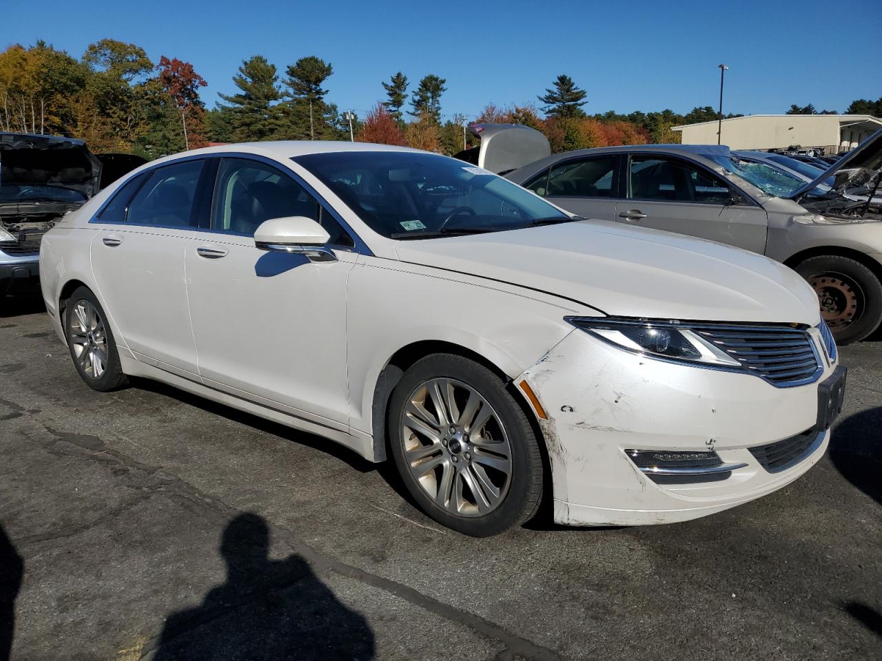 VIN 3LN6L2J99GR611449 2016 LINCOLN MKZ no.4