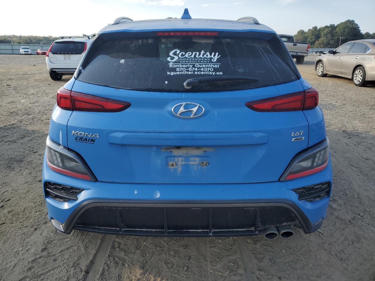 2022 Hyundai Kona N Line VIN: KM8K3CA3XNU869856 Lot: 75664604