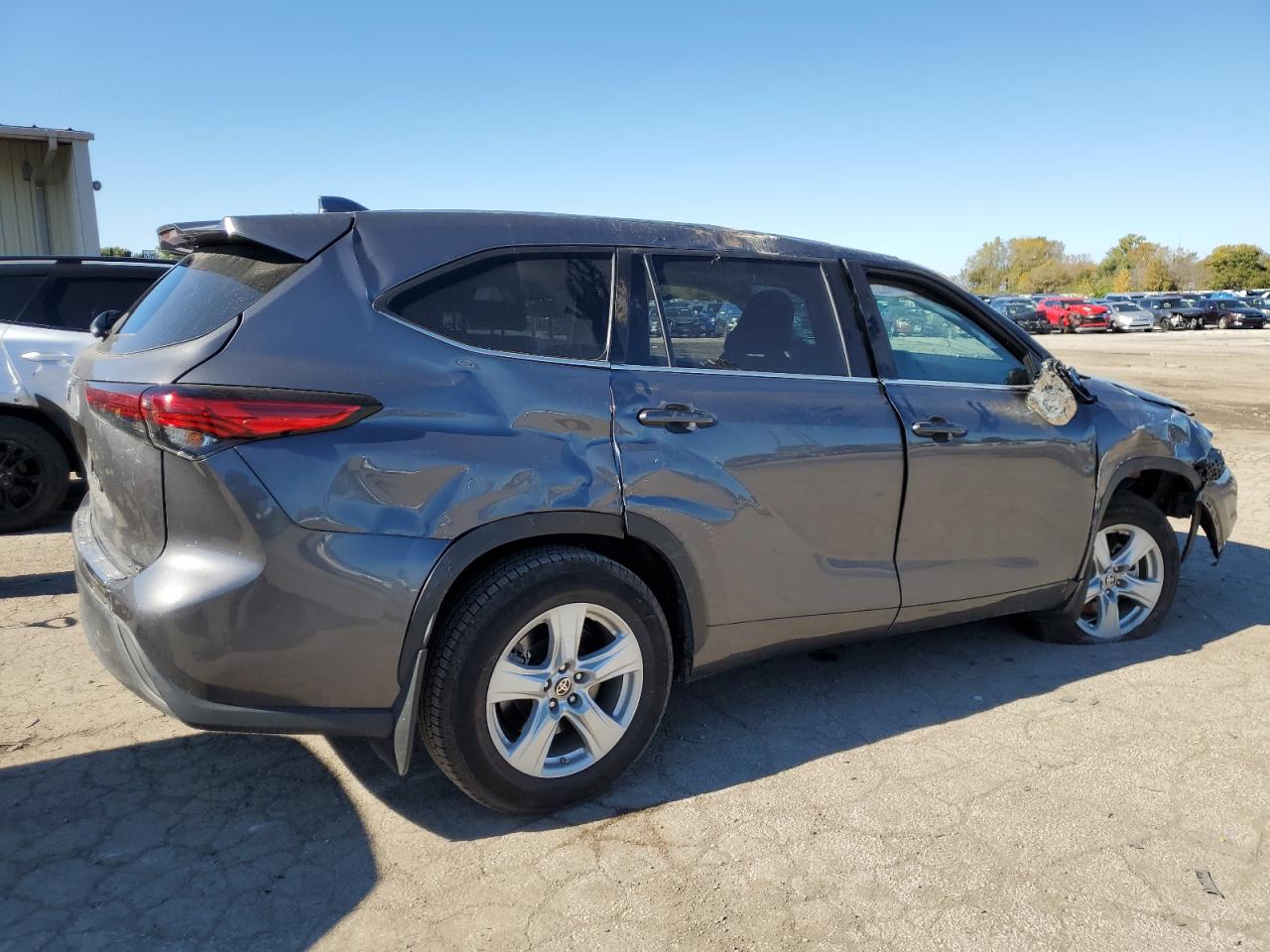 2021 Toyota Highlander L VIN: 5TDCZRBH3MS531982 Lot: 76771984