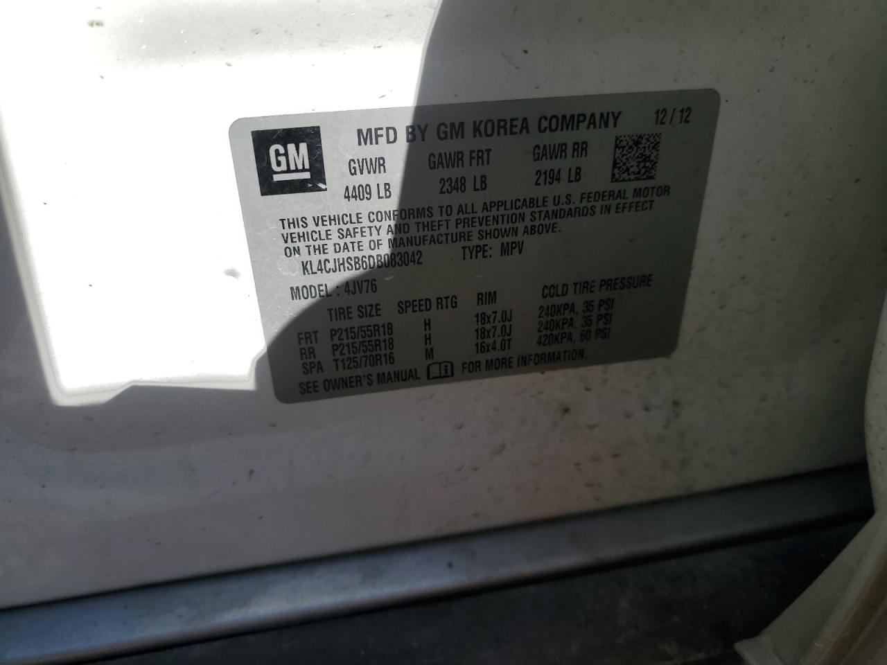 2013 Buick Encore - Image 12