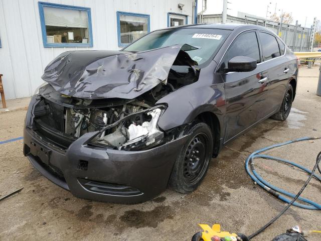 2014 Nissan Sentra S იყიდება Pekin-ში, IL - Front End