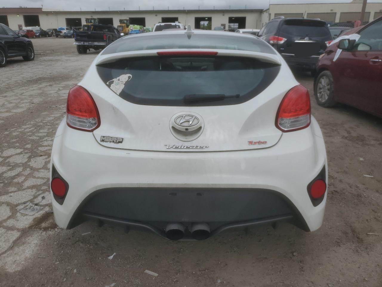 2016 Hyundai Veloster Turbo VIN: KMHTC6AE1GU298235 Lot: 72946564