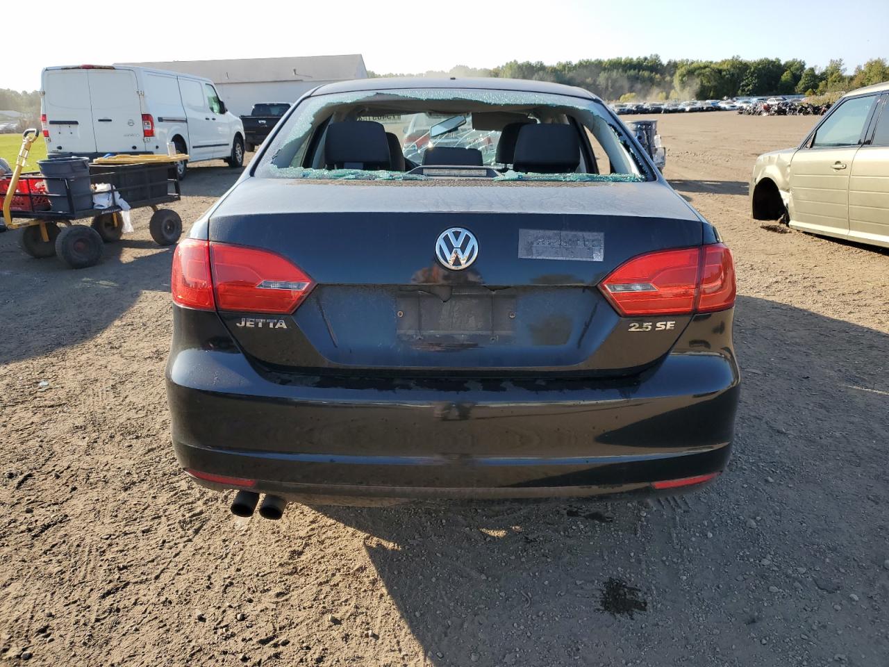 2011 Volkswagen Jetta Se VIN: 3VWDX7AJXBM384525 Lot: 75405184