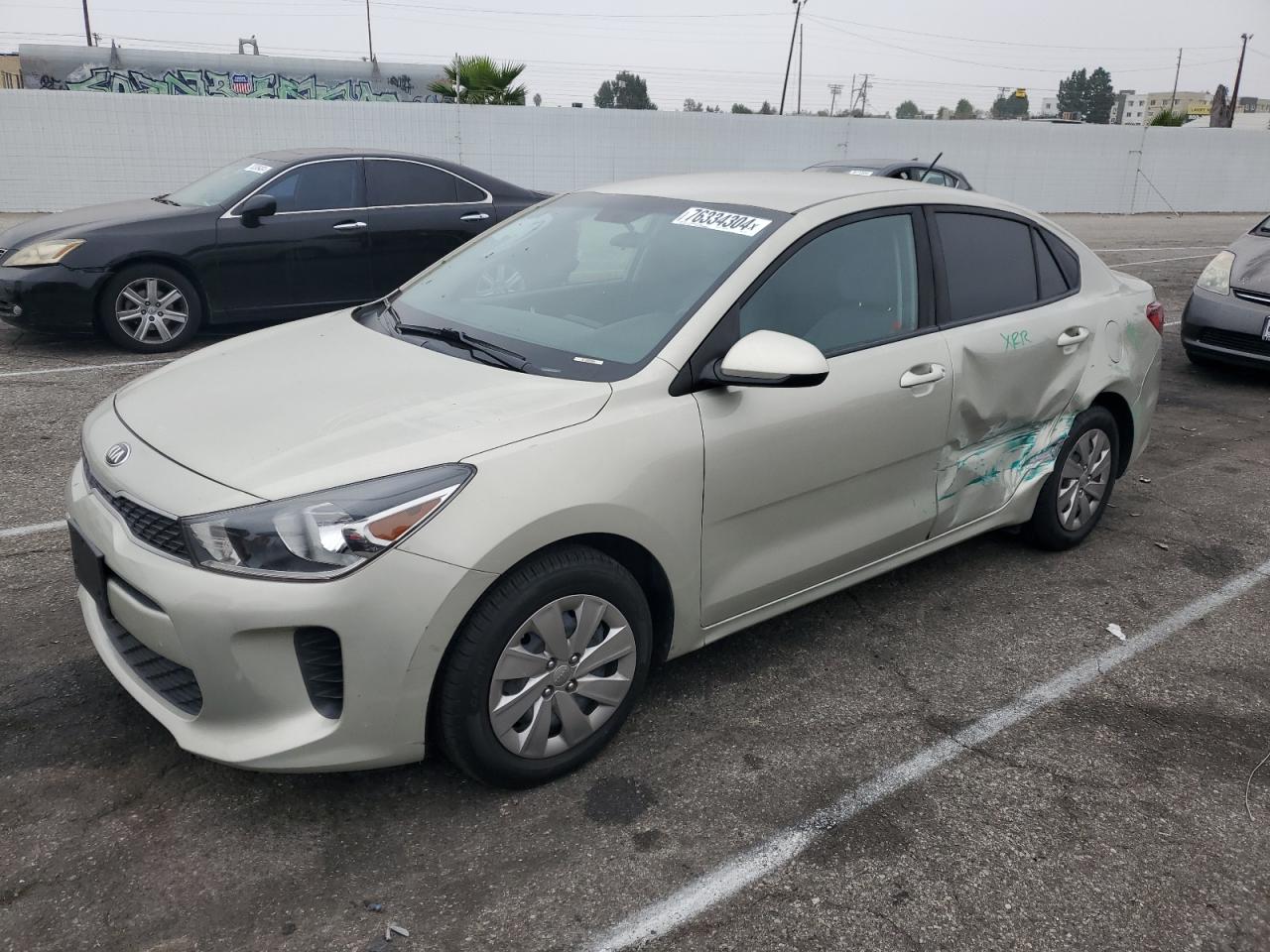 2018 Kia Rio Lx VIN: 3KPA24AB6JE142223 Lot: 76334304