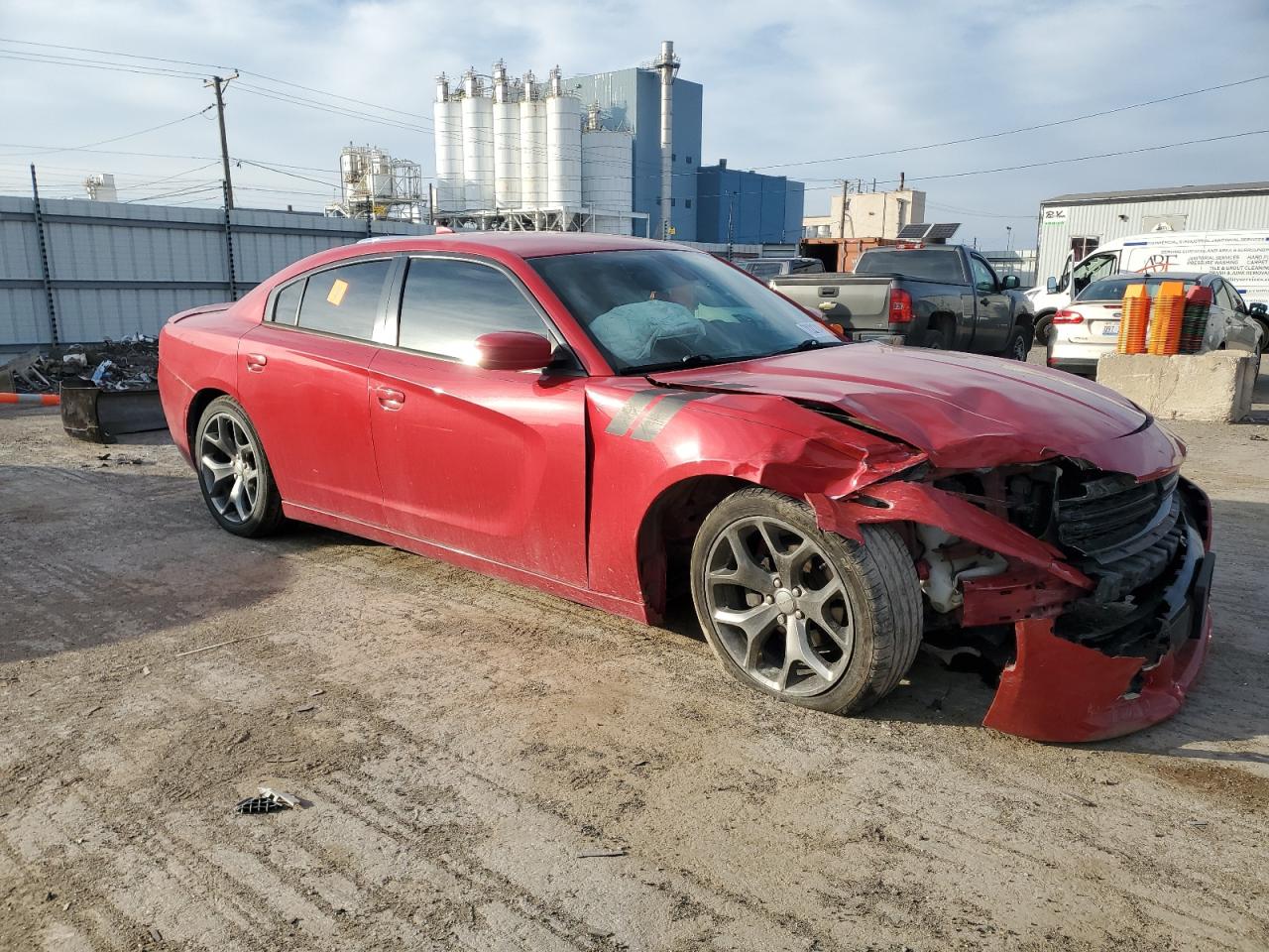 VIN 2C3CDXHG3FH900069 2015 DODGE CHARGER no.4