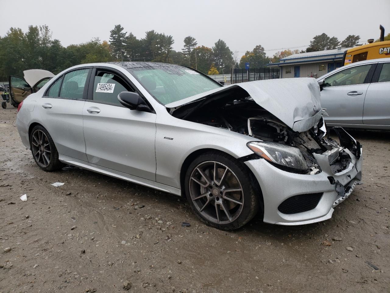 2016 Mercedes-Benz C 450 4Matic Amg VIN: 55SWF6EBXGU122686 Lot: 74995434