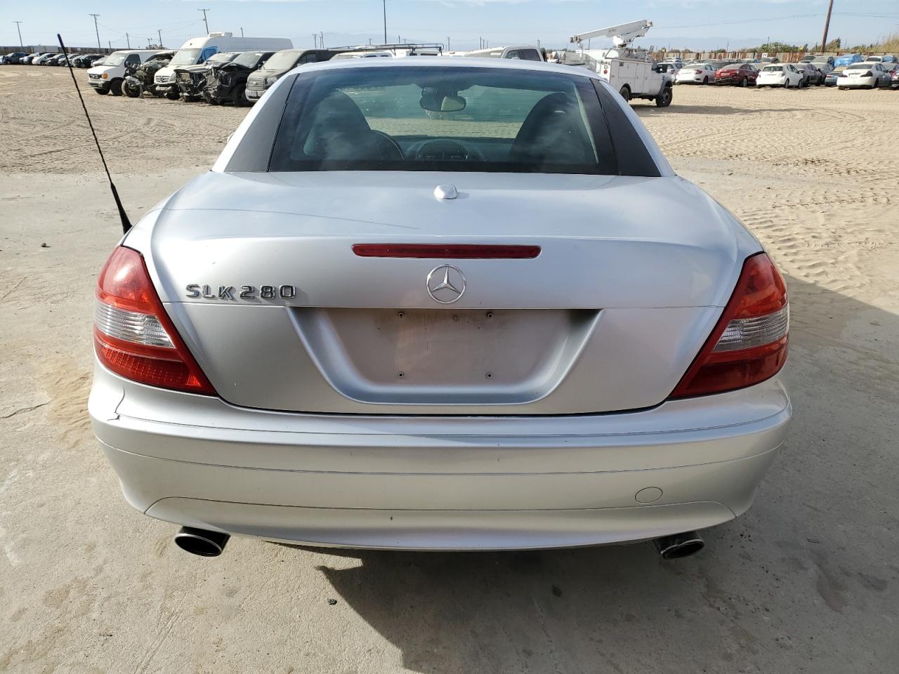 2007 Mercedes-Benz Slk 280 VIN: WDBWK54F27F140945 Lot: 75321394