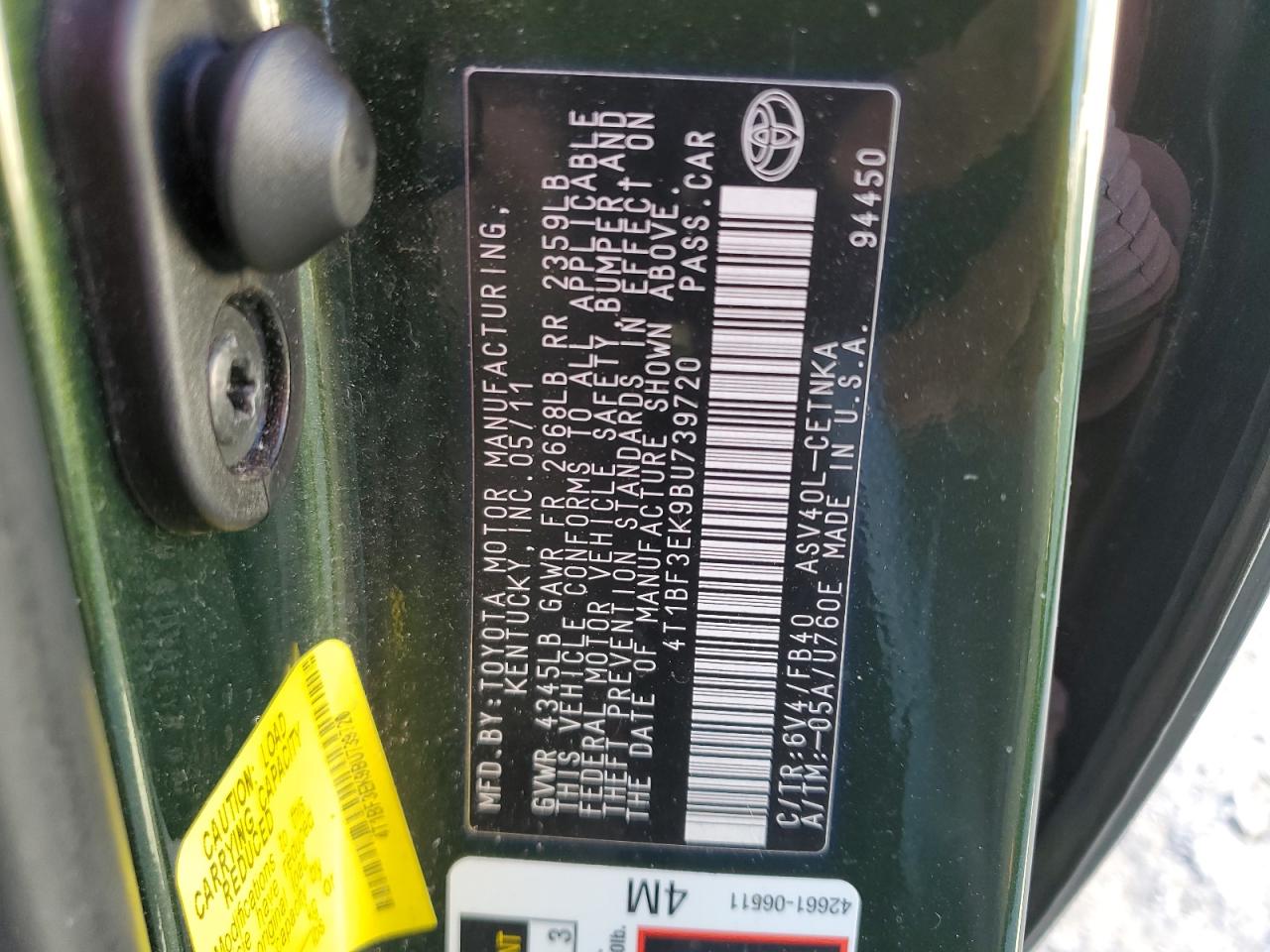 2011 Toyota Camry - Image 13