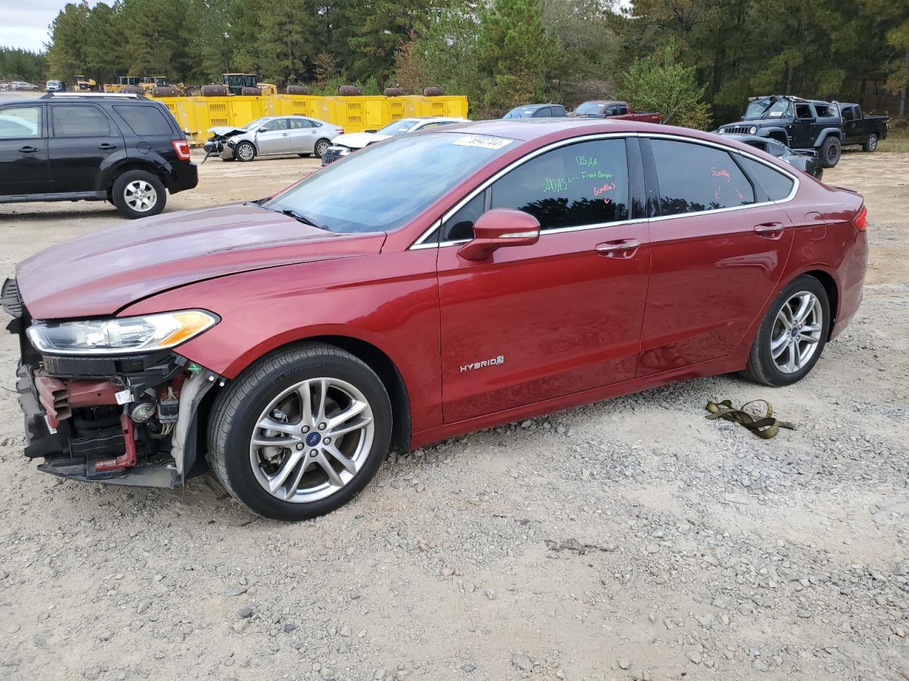 2016 Ford Fusion Titanium Hev VIN: 3FA6P0RU0GR203952 Lot: 77694744