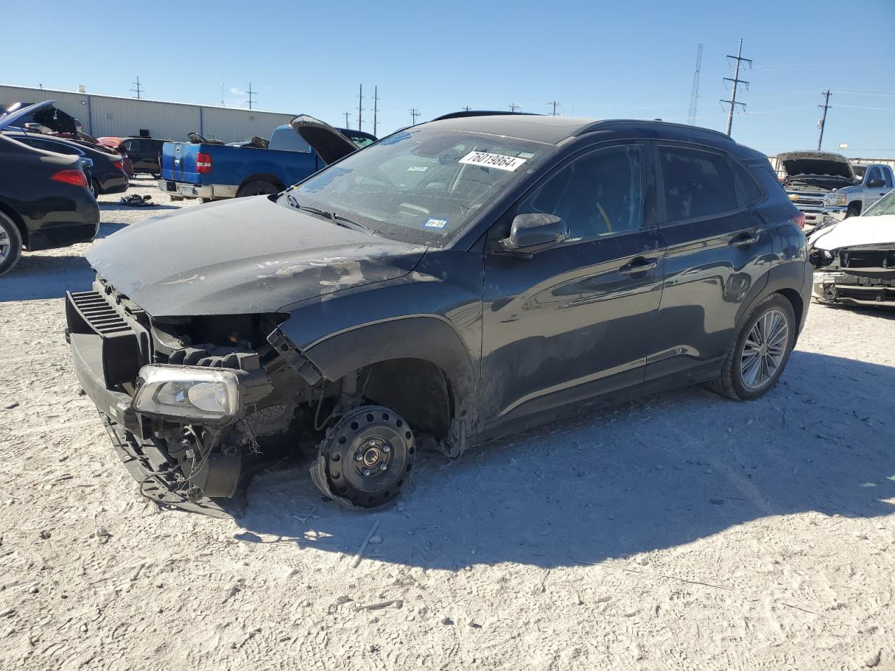 2021 Hyundai Kona Sel Plus VIN: KM8K62AA3MU662823 Lot: 76019864