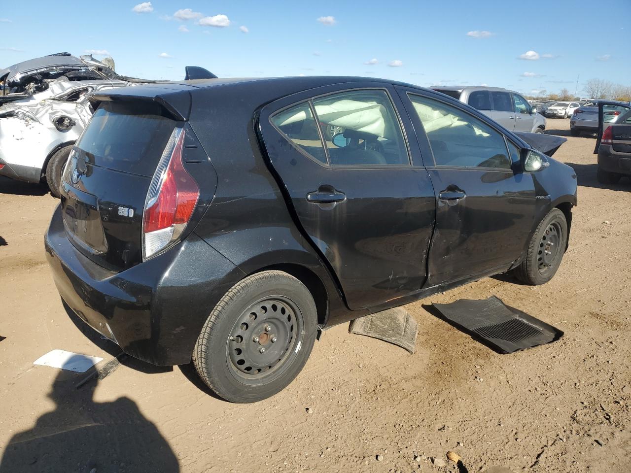 VIN JTDKDTB31G1123087 2016 TOYOTA PRIUS no.3