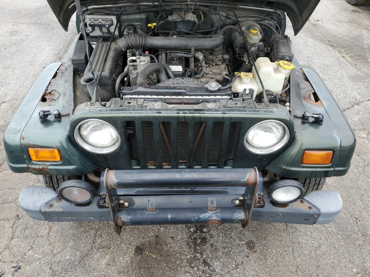 1998 Jeep Wrangler / Tj Sahara VIN: 1J4FY49S6WP713350 Lot: 74188224