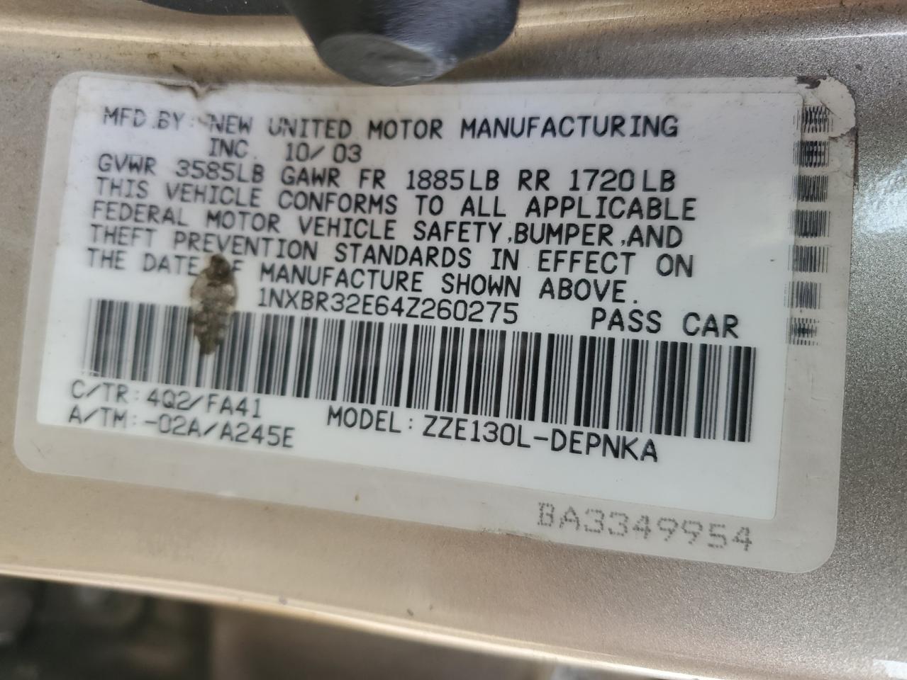 2004 Toyota Corolla - Image 12