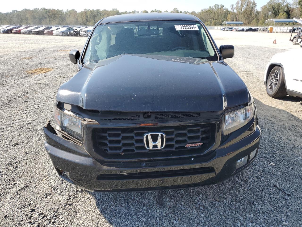 2014 Honda Ridgeline Sport VIN: 5FPYK1F75EB010627 Lot: 73995394