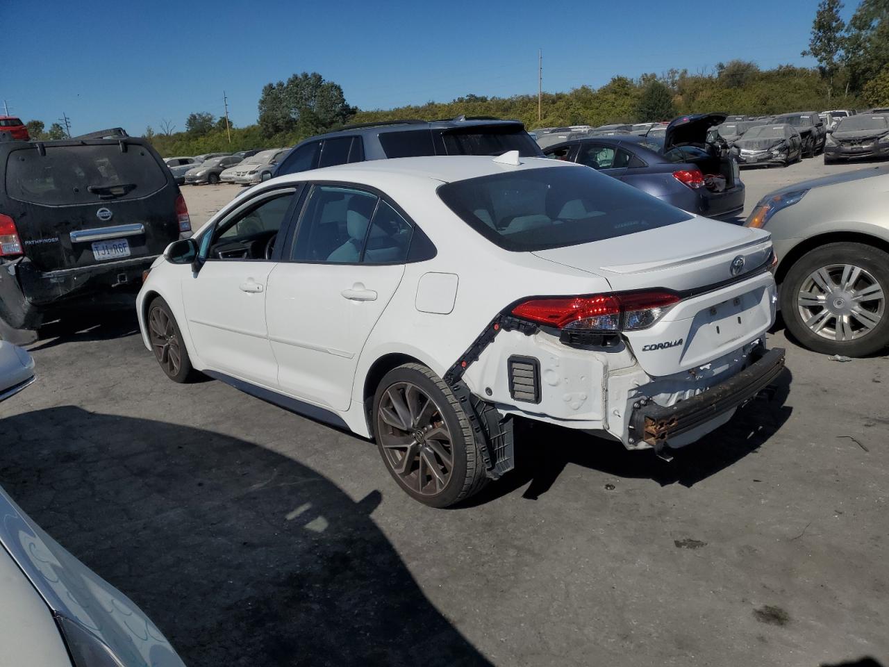 2020 Toyota Corolla Se VIN: 5YFS4RCE2LP027994 Lot: 76877944