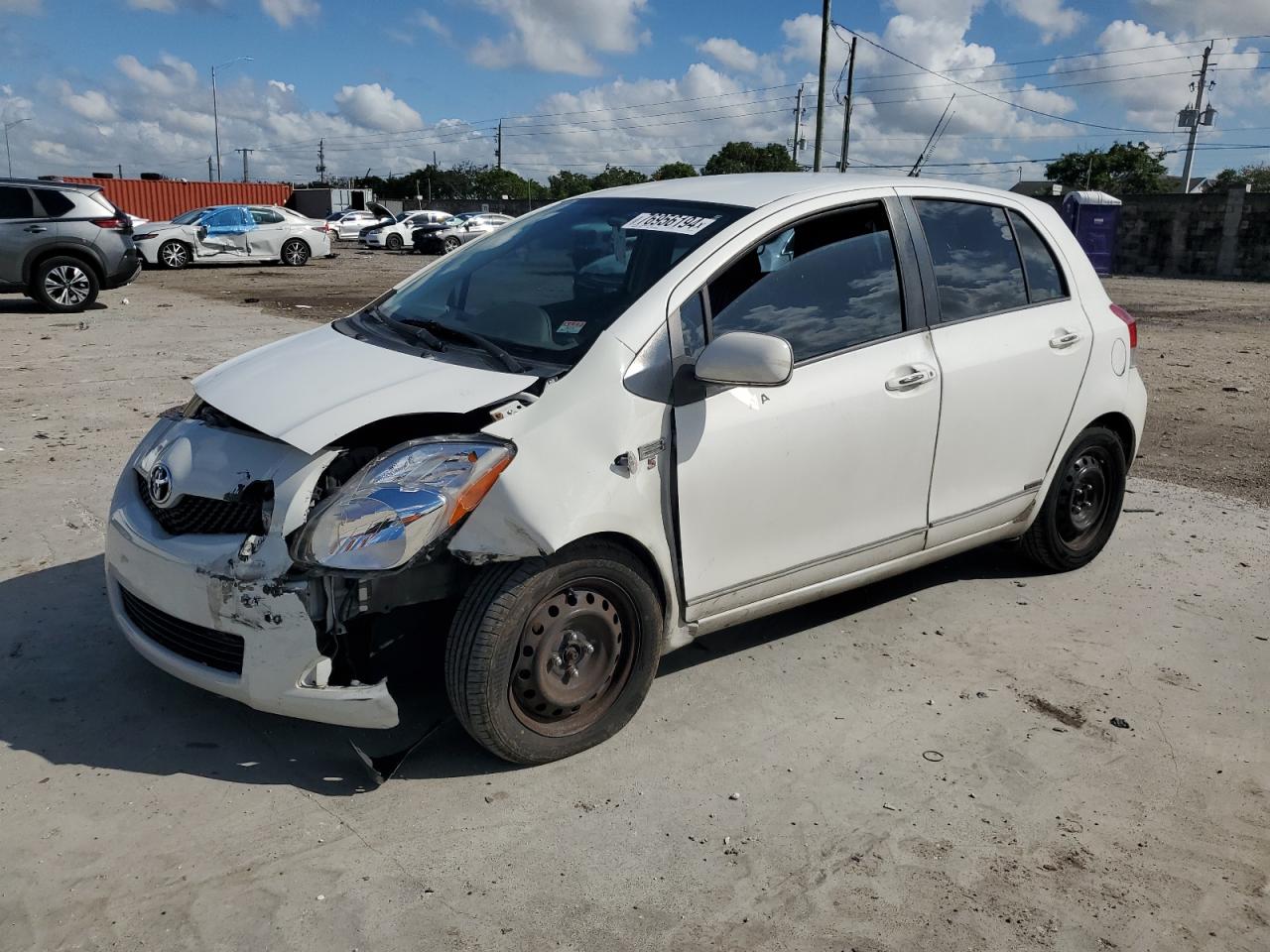 2010 Toyota Yaris VIN: JTDKT4K39A5313793 Lot: 76956194